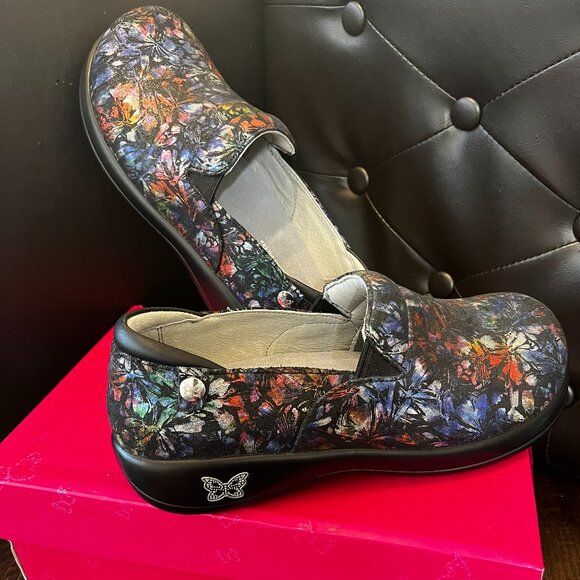 Alegria "Kelli Rukus" Craftswoman Classic Clogs New In Box Size 38 (7.5) - Picture 1 of 4